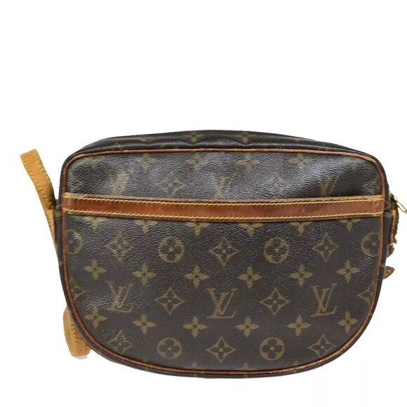 LOUIS VUITTON Jeune Fille MM Shoulder Bag Monogram Leather Brown M51226 61YF143 - Picture 3 of 14